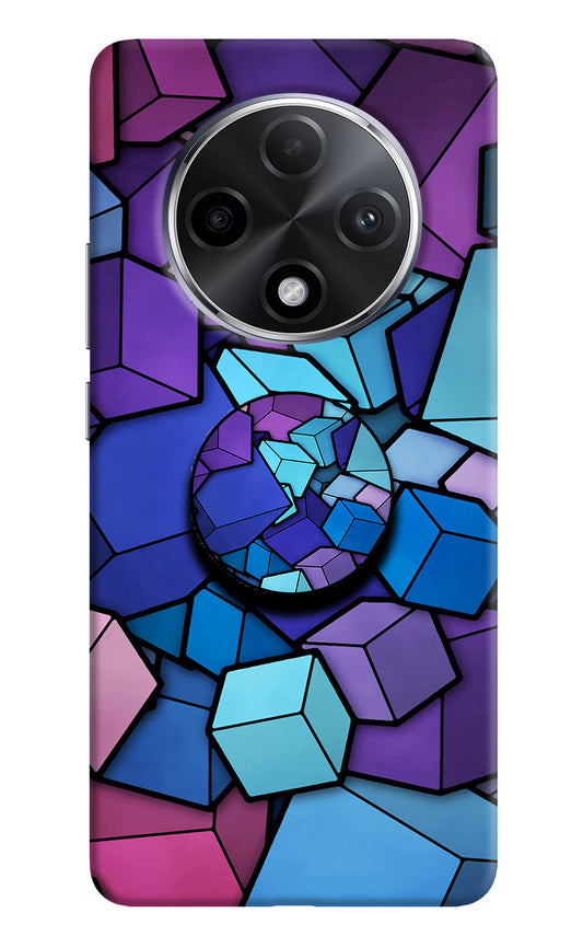 Cubic Abstract Oppo F27 Pro Plus Pop Case
