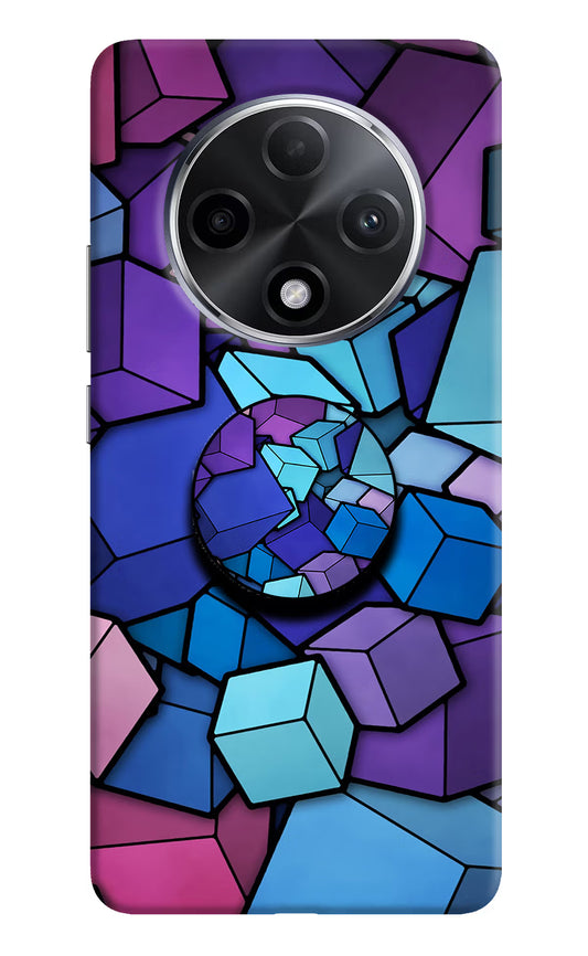 Cubic Abstract Oppo F27 Pro Plus Pop Case by Casekaro