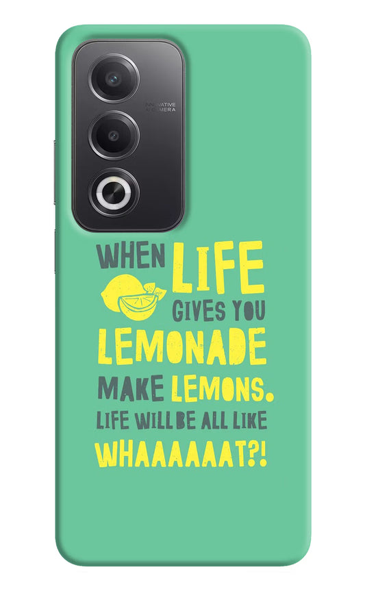 Quote Oppo A3 Pro 5G Hard Case Back Cover by Casekaro