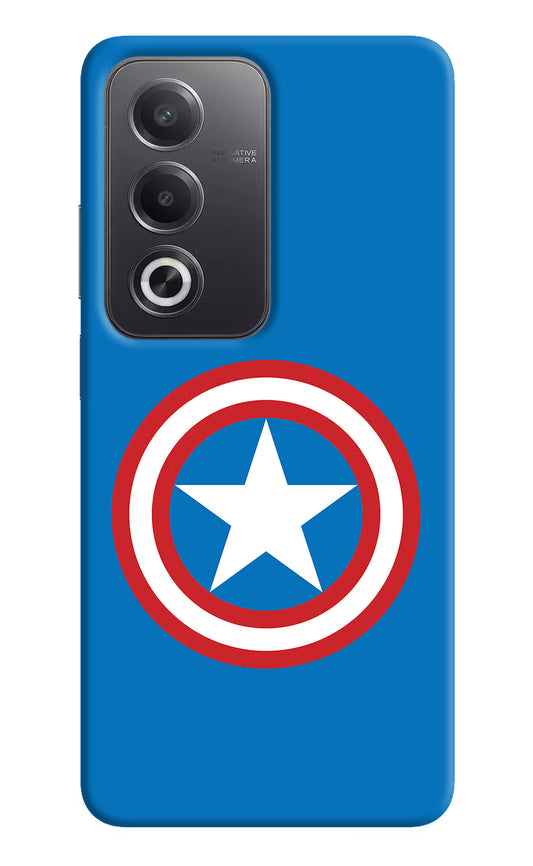 Captain America Logo Oppo A3 Pro 5G Hard Case Back Cover by Casekaro