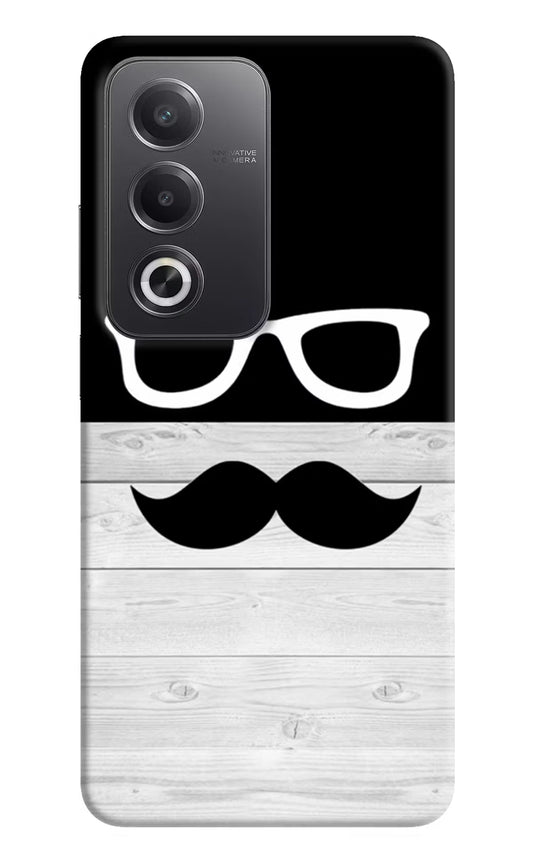 Mustache Oppo A3 Pro 5G Hard Case Back Cover by Casekaro