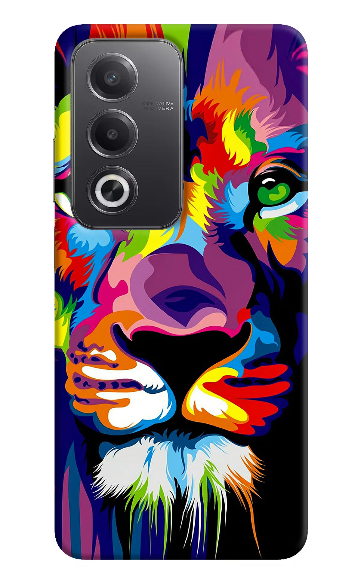 Lion Oppo A3 Pro 5G Hard Case Back Cover by Casekaro