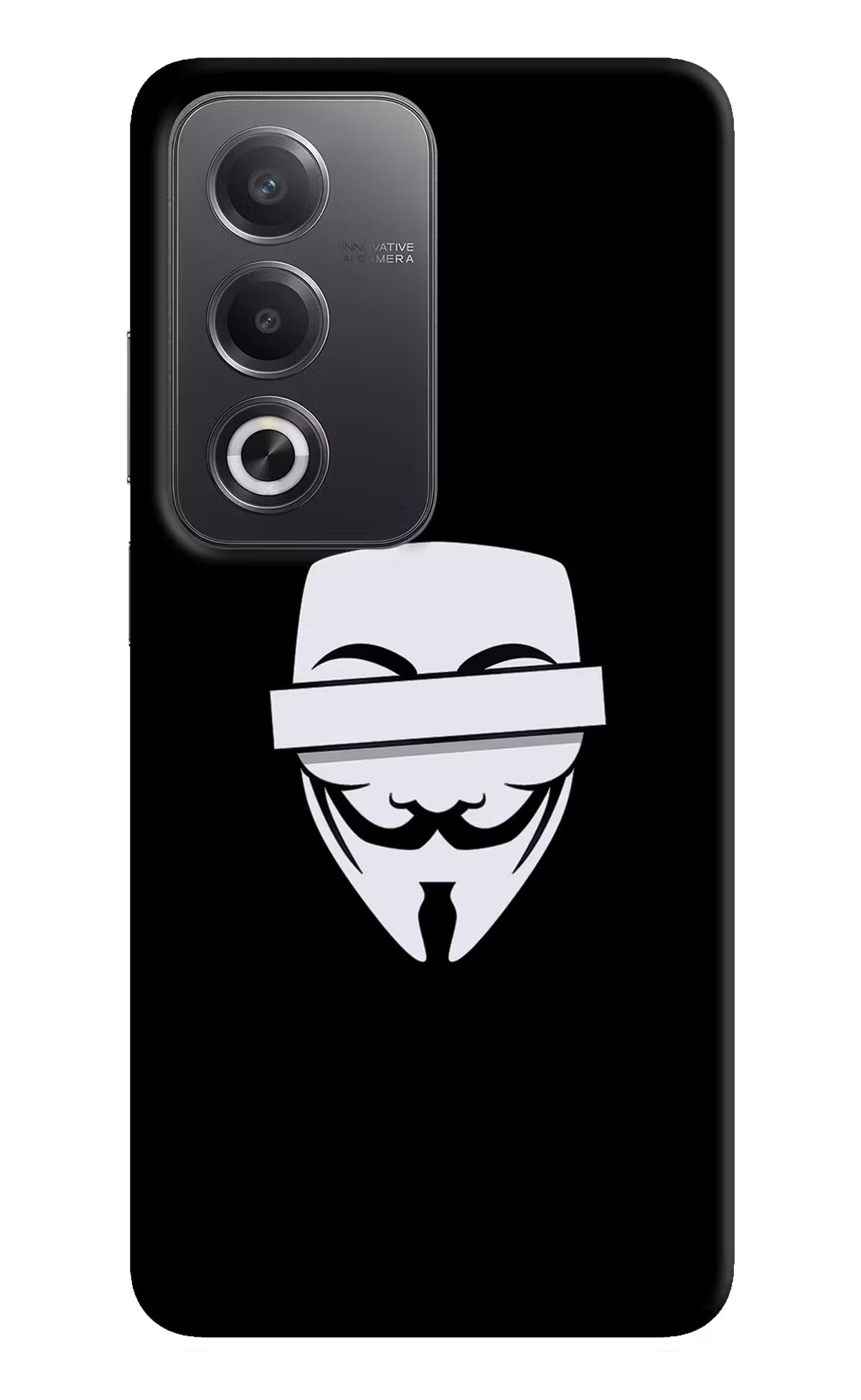 Anonymous Face Oppo A3 Pro 5G Hard Case Back Cover by Casekaro