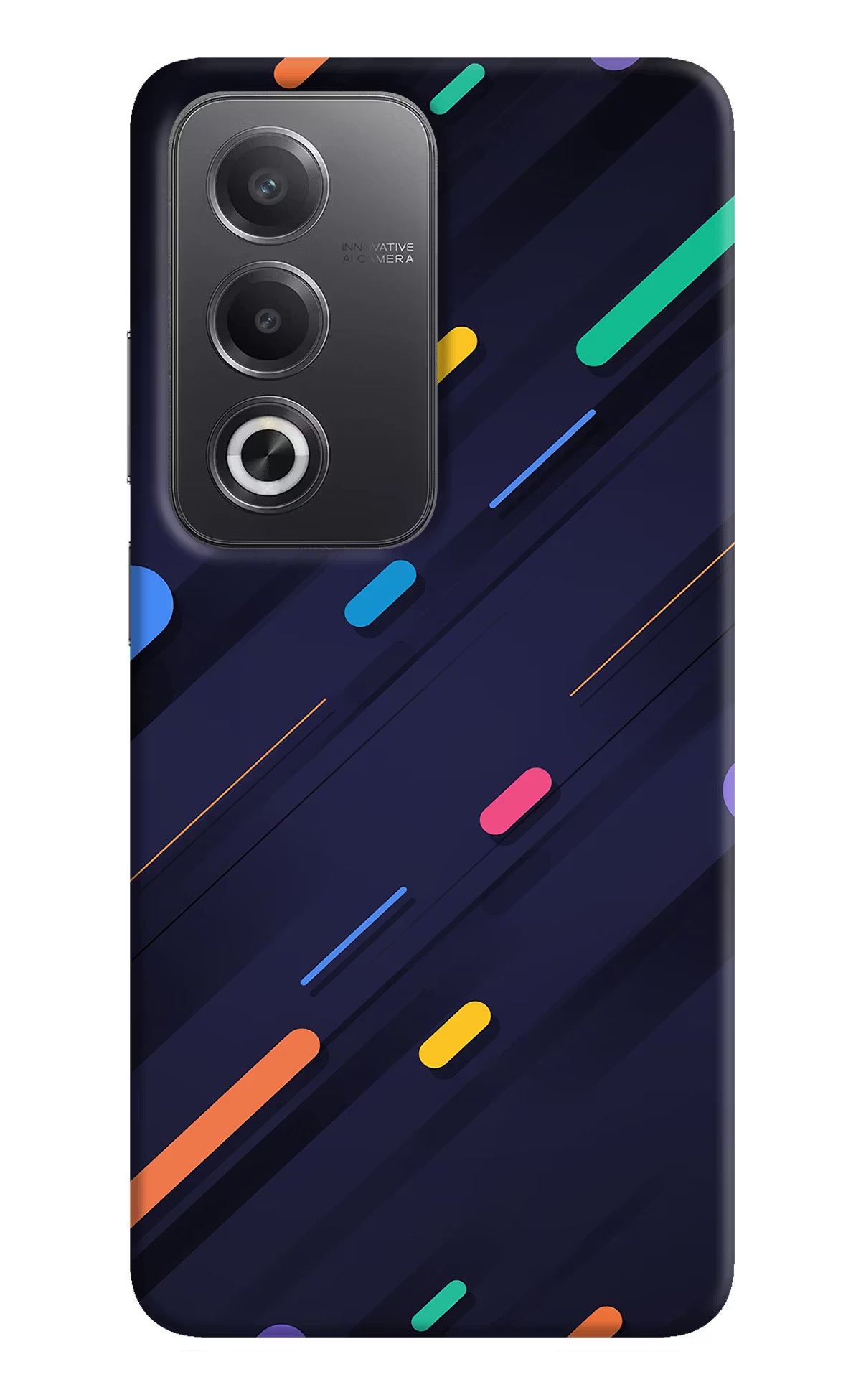 Abstract Design Oppo A3 Pro 5G Hard Case Back Cover by Casekaro
