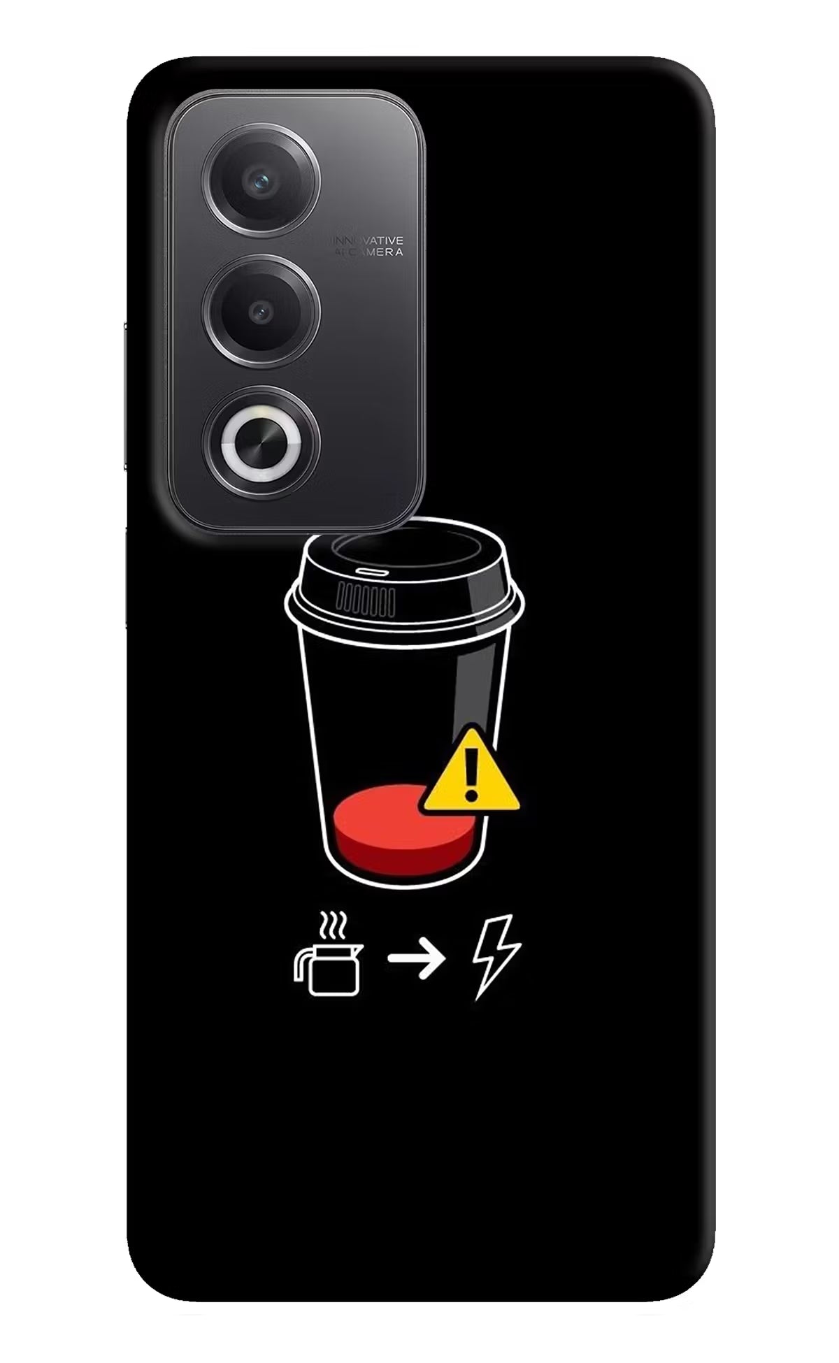 Coffee Oppo A3 Pro 5G Hard Case Back Cover by Casekaro