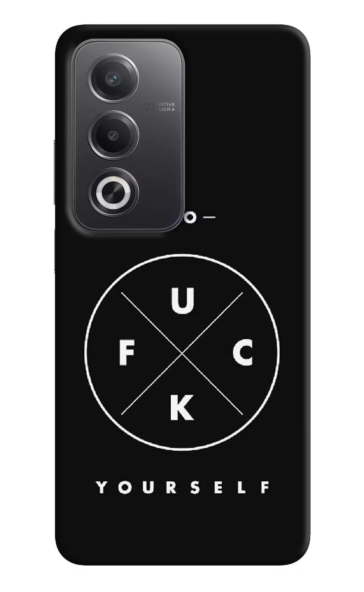 Go Fuck Yourself Oppo A3 Pro 5G Hard Case Back Cover by Casekaro