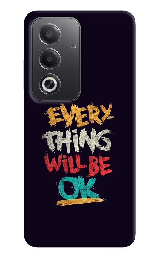 Everything Will Be Ok Oppo A3 Pro 5G Hard Case Back Cover by Casekaro
