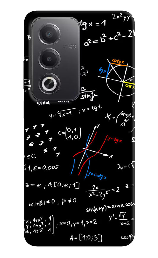 Mathematics Formula Oppo A3 Pro 5G Hard Case Back Cover by Casekaro