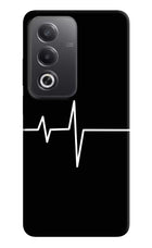 Heart Beats Oppo A3 Pro 5G Hard Case Back Cover by Casekaro