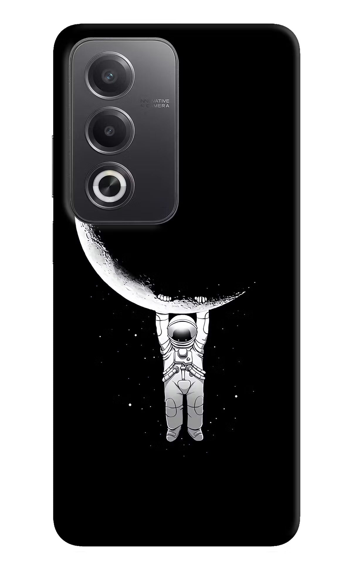 Moon Space Oppo A3 Pro 5G Hard Case Back Cover by Casekaro