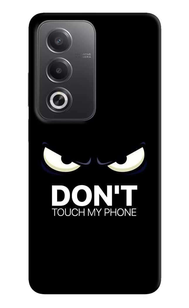 Don'T Touch My Phone Oppo A3 Pro 5G Hard Case Back Cover by Casekaro
