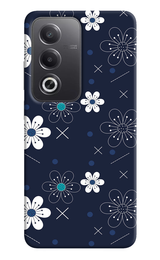 Flowers Oppo A3 Pro 5G Back Cover