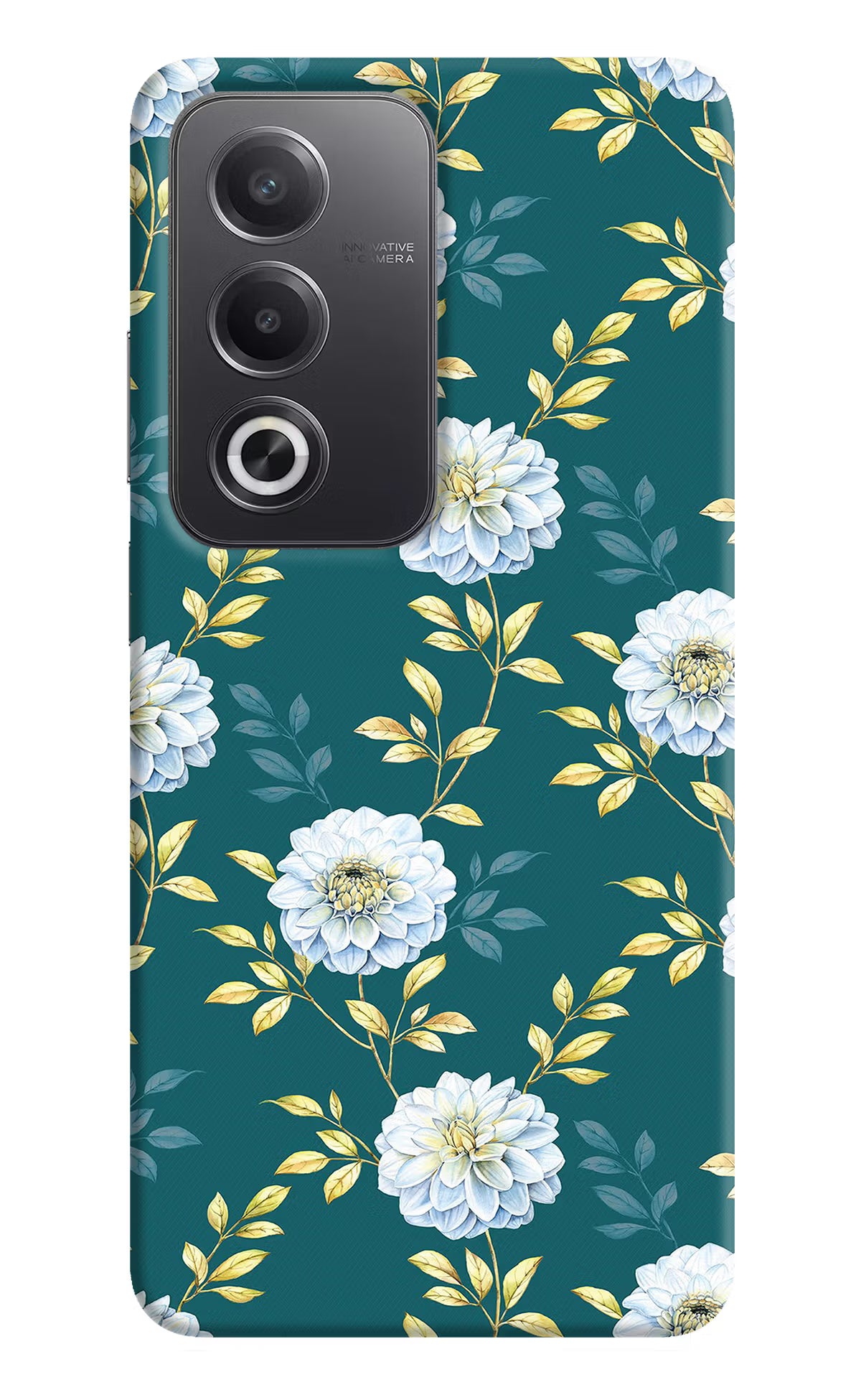 Flowers Oppo A3 Pro 5G Hard Case Back Cover by Casekaro