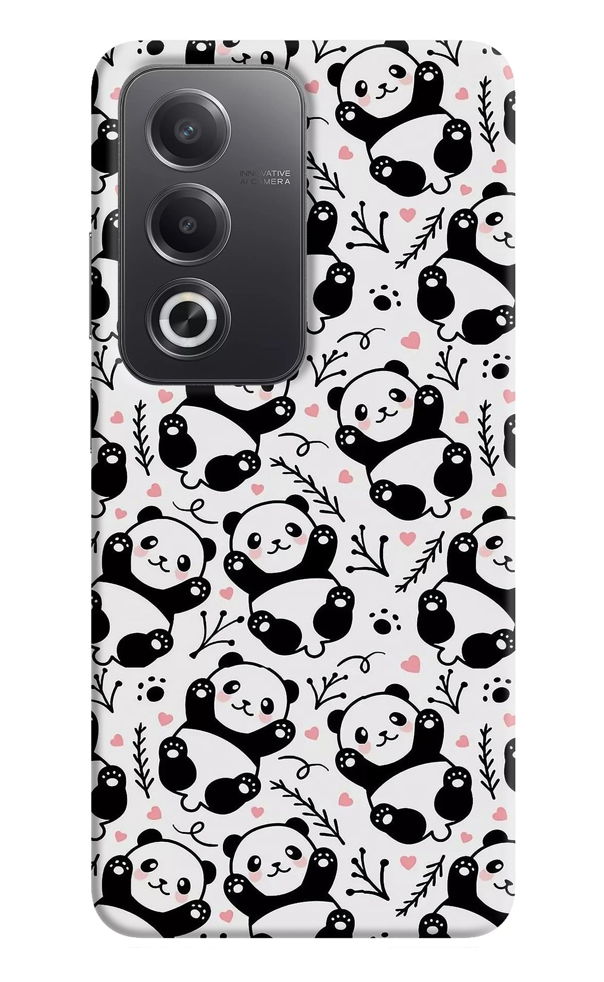 Cute Panda Oppo A3 Pro 5G Back Cover