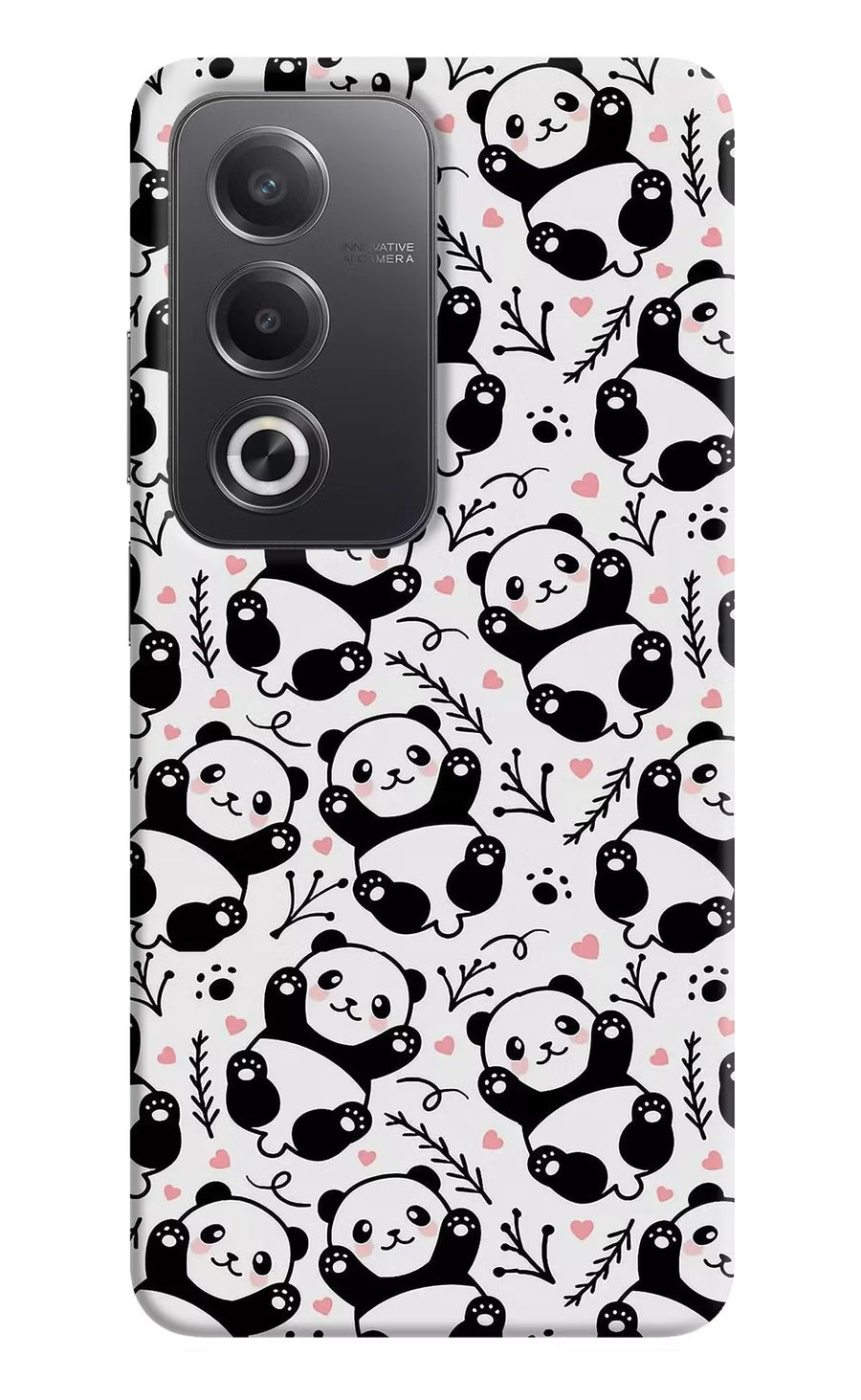 Cute Panda Oppo A3 Pro 5G Back Cover, Hard case