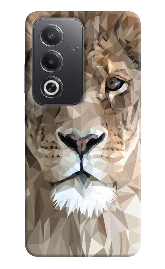 Lion Art Oppo A3 Pro 5G Hard Case Back Cover by Casekaro