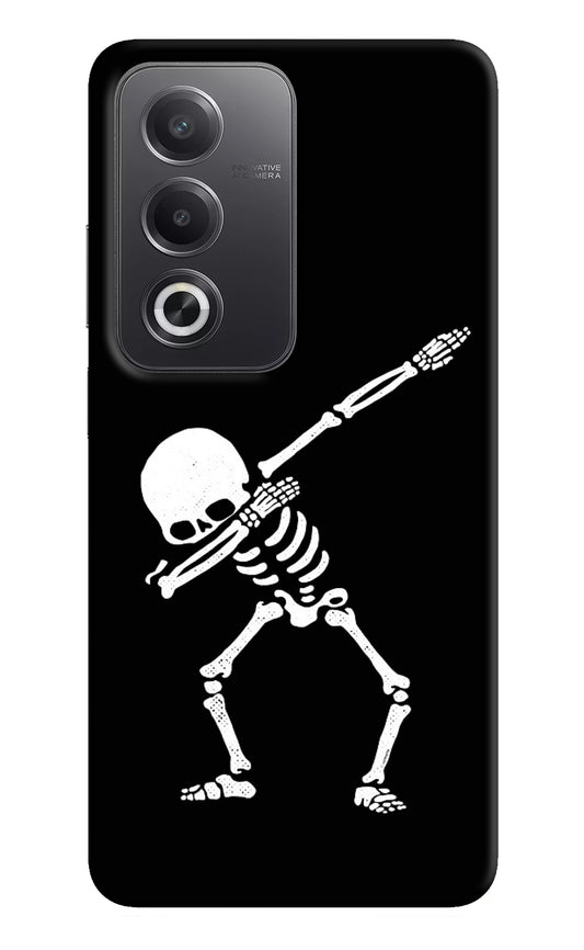 Dabbing Skeleton Art Oppo A3 Pro 5G Back Cover