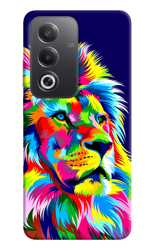 Vector Art Lion Oppo A3 Pro 5G Hard Case Back Cover by Casekaro
