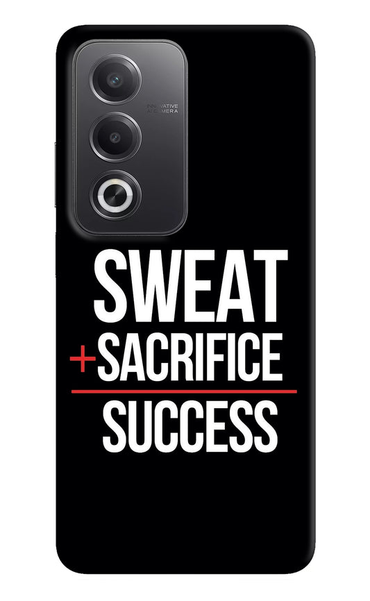 Sweat Sacrifice Success Oppo A3 Pro 5G Back Cover