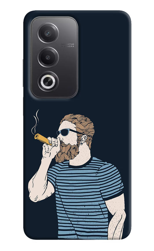 Smoking Oppo A3 Pro 5G Hard Case Back Cover by Casekaro