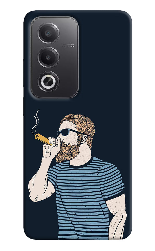 Smoking Oppo A3 Pro 5G Hard Case Back Cover by Casekaro