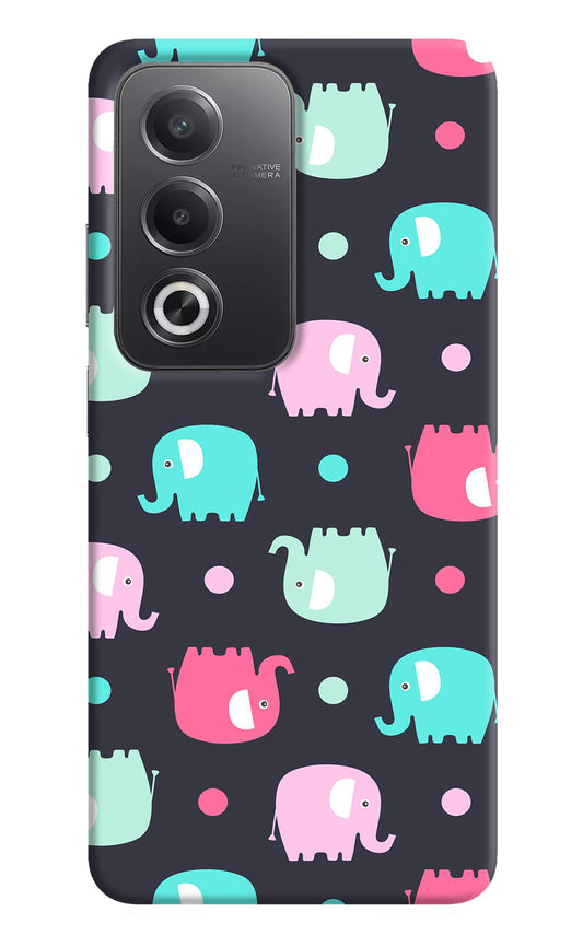 Elephants Oppo A3 Pro 5G Back Cover