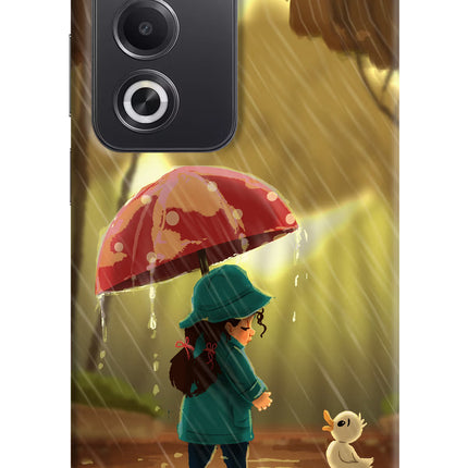 Rainy Day Oppo A3 Pro 5G Hard Case Back Cover by Casekaro