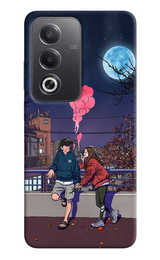 Chilling Couple Oppo A3 Pro 5G Back Cover