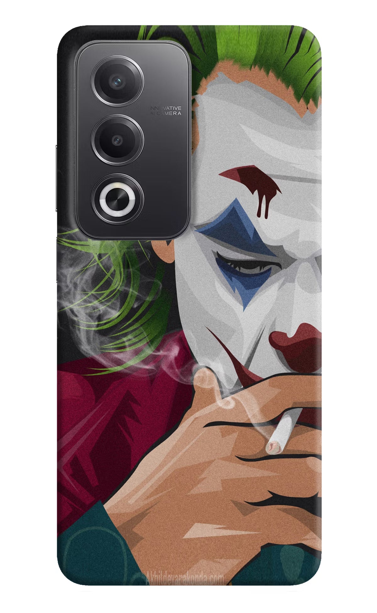 Joker Smoking Oppo A3 Pro 5G Hard Case Back Cover by Casekaro
