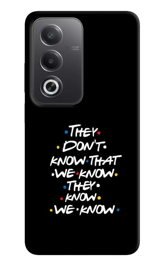 FRIENDS Dialogue Oppo A3 Pro 5G Back Cover