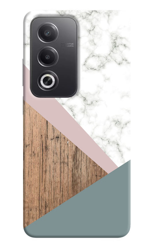 Marble wood Abstract Oppo A3 Pro 5G Hard Case Back Cover by Casekaro