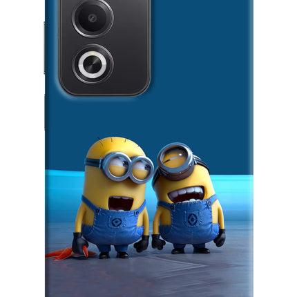 Minion Laughing Oppo A3 Pro 5G Hard Case Back Cover by Casekaro