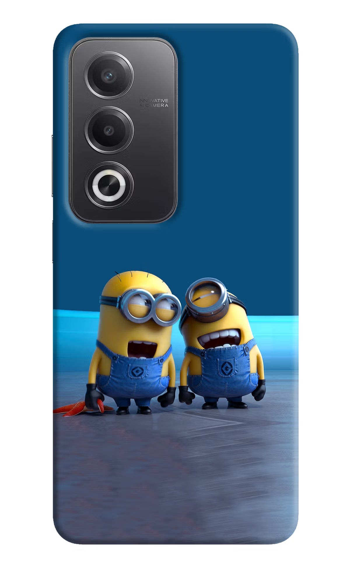 Minion Laughing Oppo A3 Pro 5G Hard Case Back Cover by Casekaro