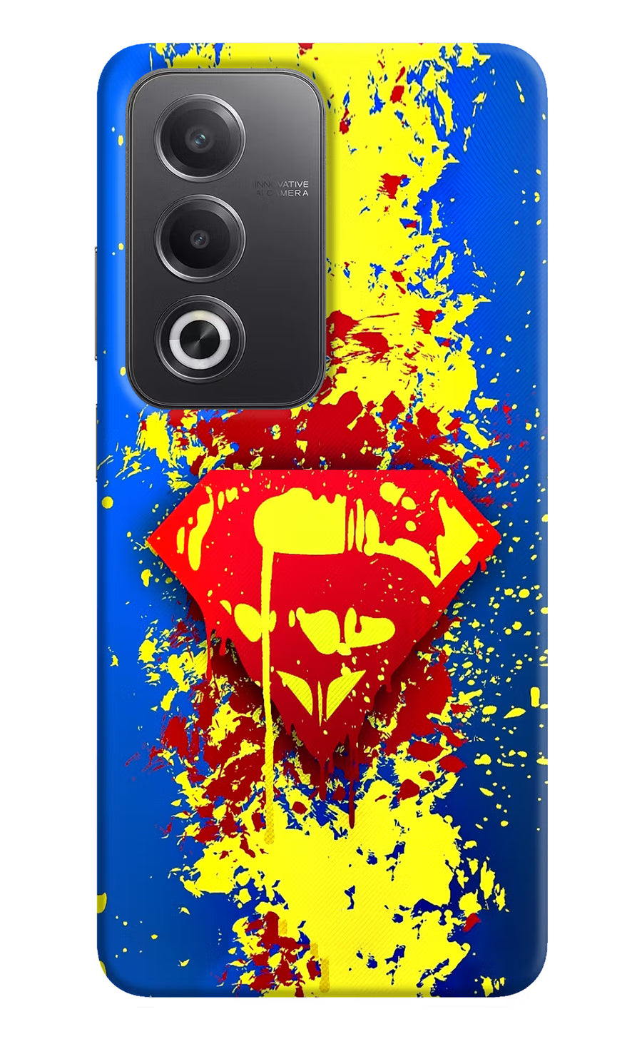Superman logo Oppo A3 Pro 5G Back Cover, Hard case