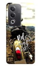 Ride More Worry Less Oppo A3 Pro 5G Hard Case Back Cover by Casekaro