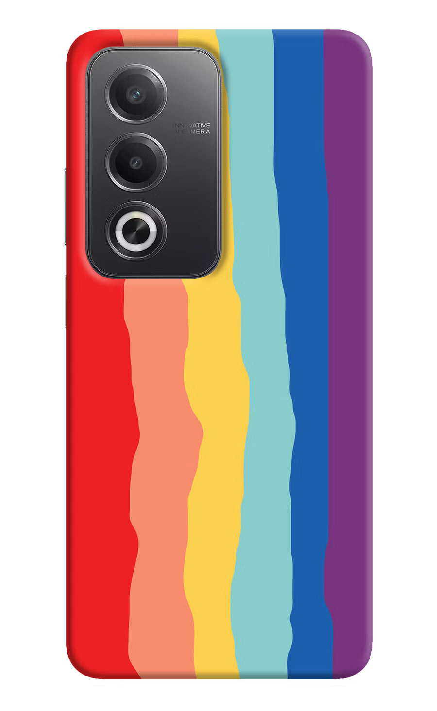Rainbow Oppo A3 Pro 5G Back Cover, Hard case