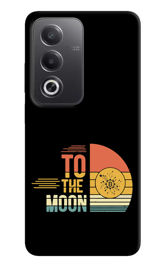 To the Moon Oppo A3 Pro 5G Hard Case Back Cover by Casekaro