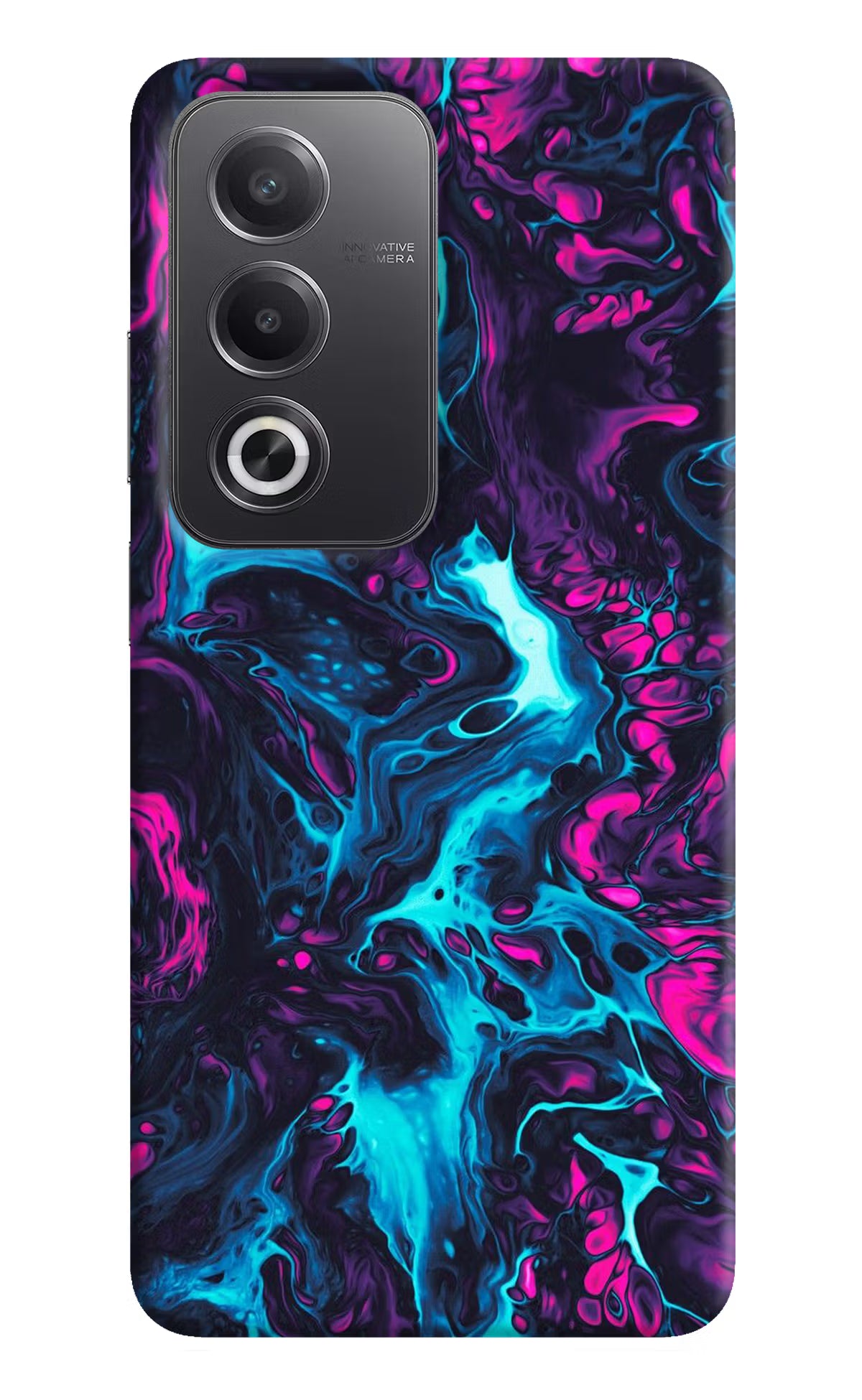 Abstract Oppo A3 Pro 5G Hard Case Back Cover by Casekaro