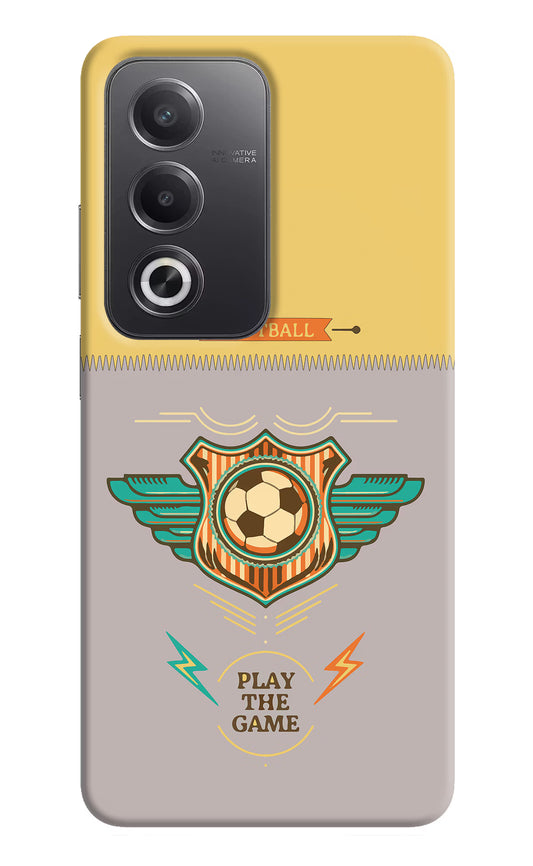 Football Oppo A3 Pro 5G Hard Case Back Cover by Casekaro