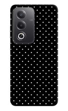 White Dots Oppo A3 Pro 5G Hard Case Back Cover by Casekaro