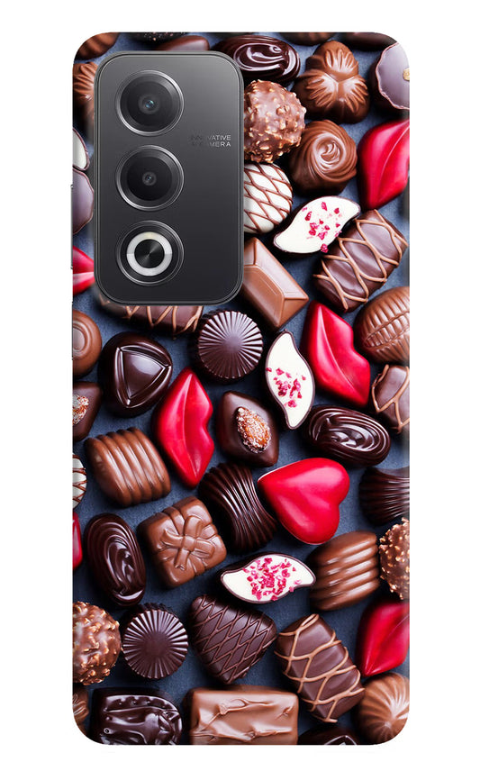 Chocolates Oppo A3 Pro 5G Hard Case Back Cover by Casekaro
