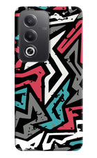 Geometric Graffiti Oppo A3 Pro 5G Hard Case Back Cover by Casekaro
