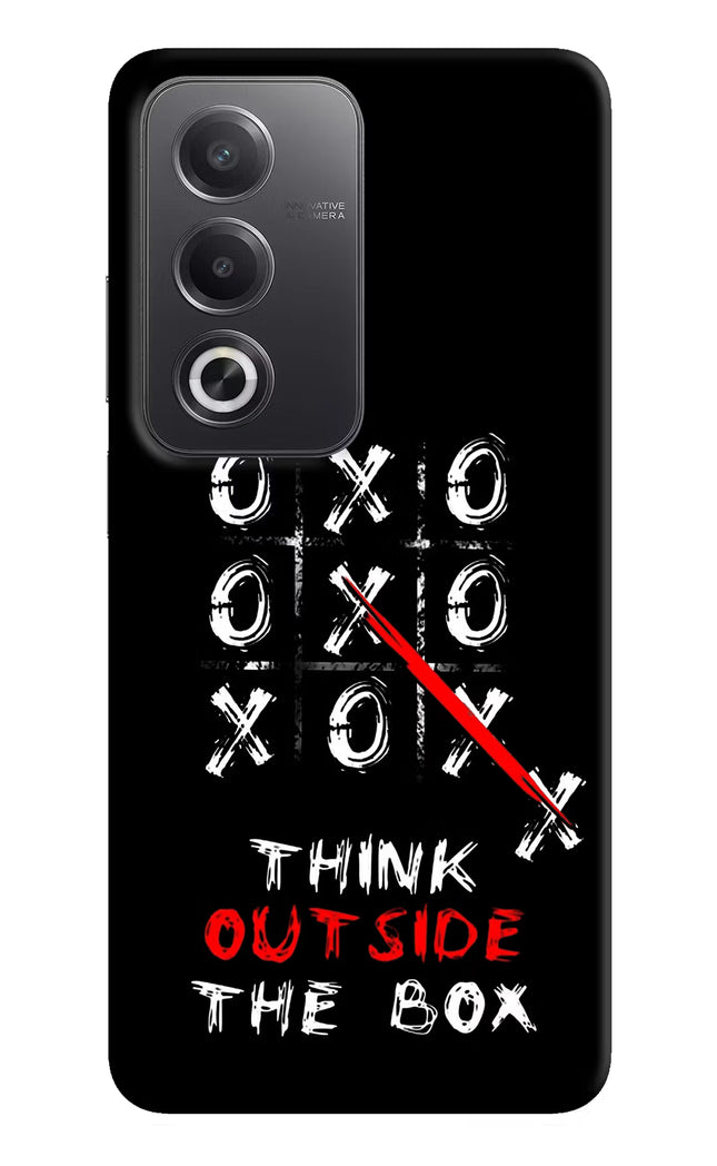 Think out of the BOX Oppo A3 Pro 5G Hard Case Back Cover by Casekaro