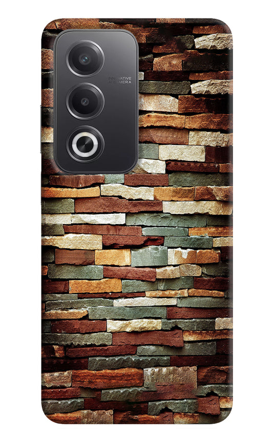 Bricks Pattern Oppo A3 Pro 5G Back Cover