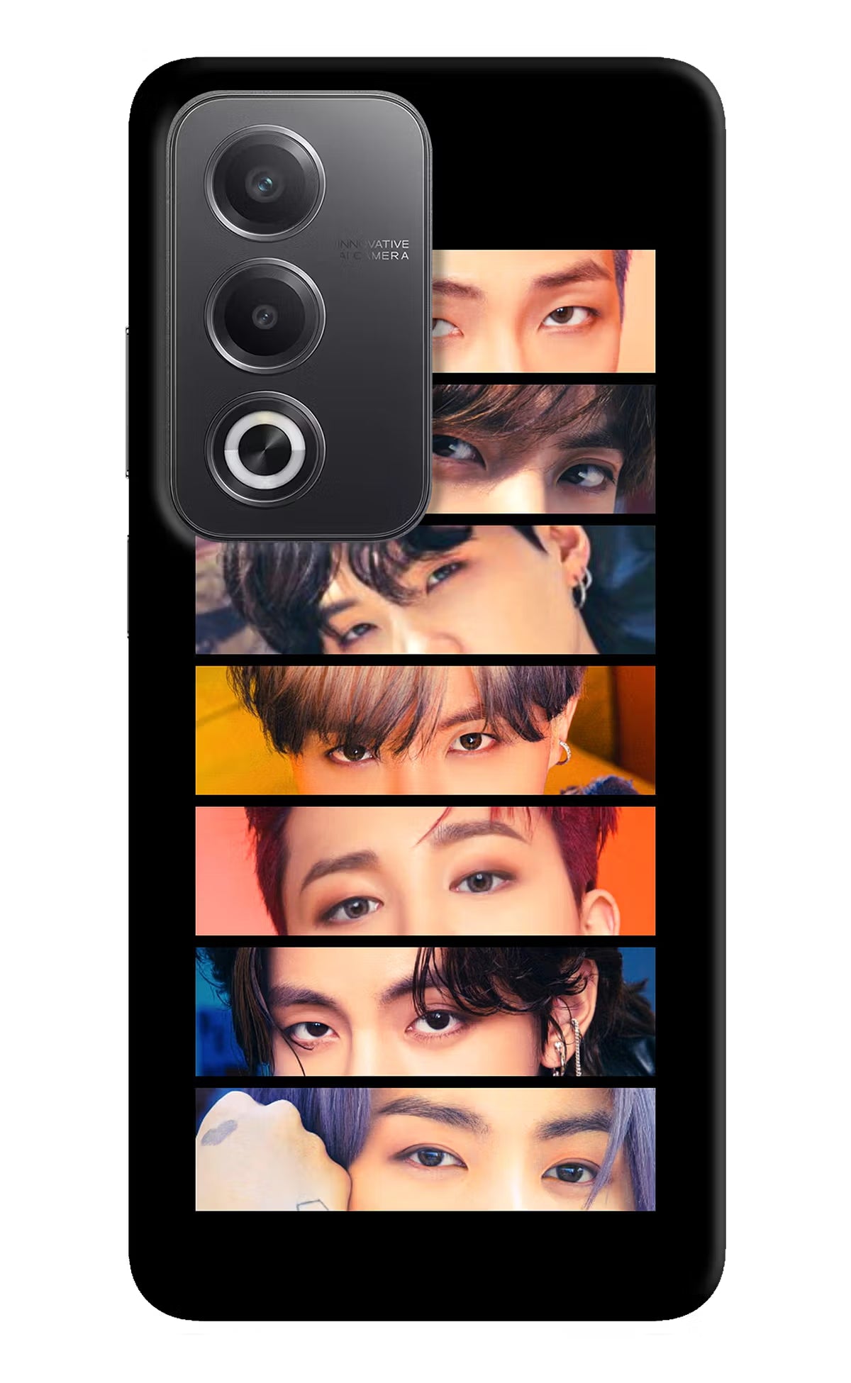 BTS Eyes Oppo A3 Pro 5G Hard Case Back Cover by Casekaro