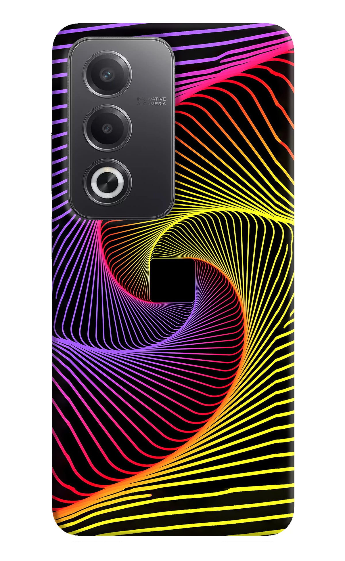Colorful Strings Oppo A3 Pro 5G Back Cover
