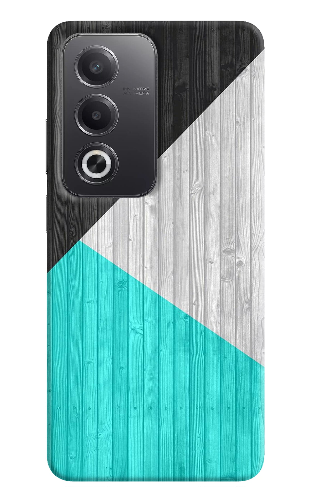 Wooden Abstract Oppo A3 Pro 5G Back Cover