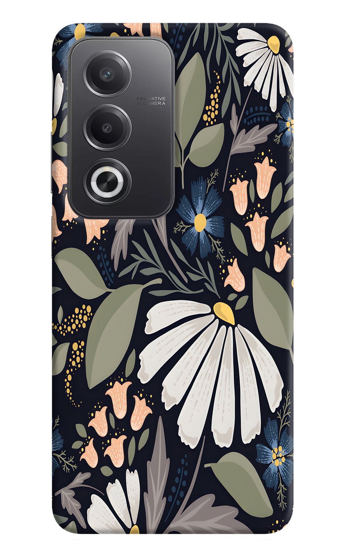 Flowers Art Oppo A3 Pro 5G Back Cover