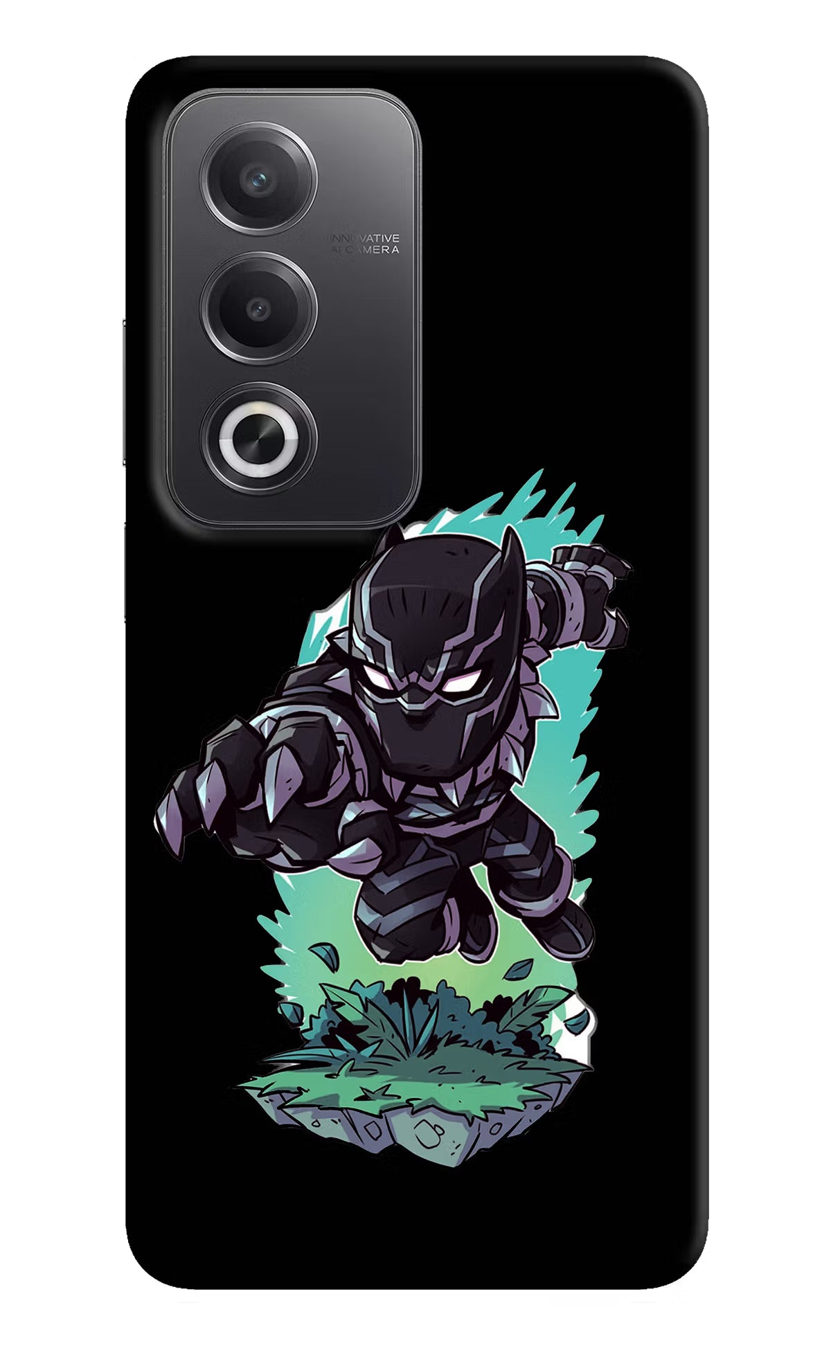 Black Panther Oppo A3 Pro 5G Hard Case Back Cover by Casekaro