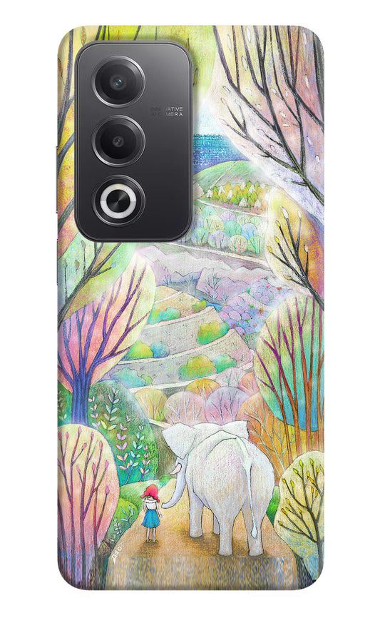 Nature Painting Oppo A3 Pro 5G Hard Case Back Cover by Casekaro